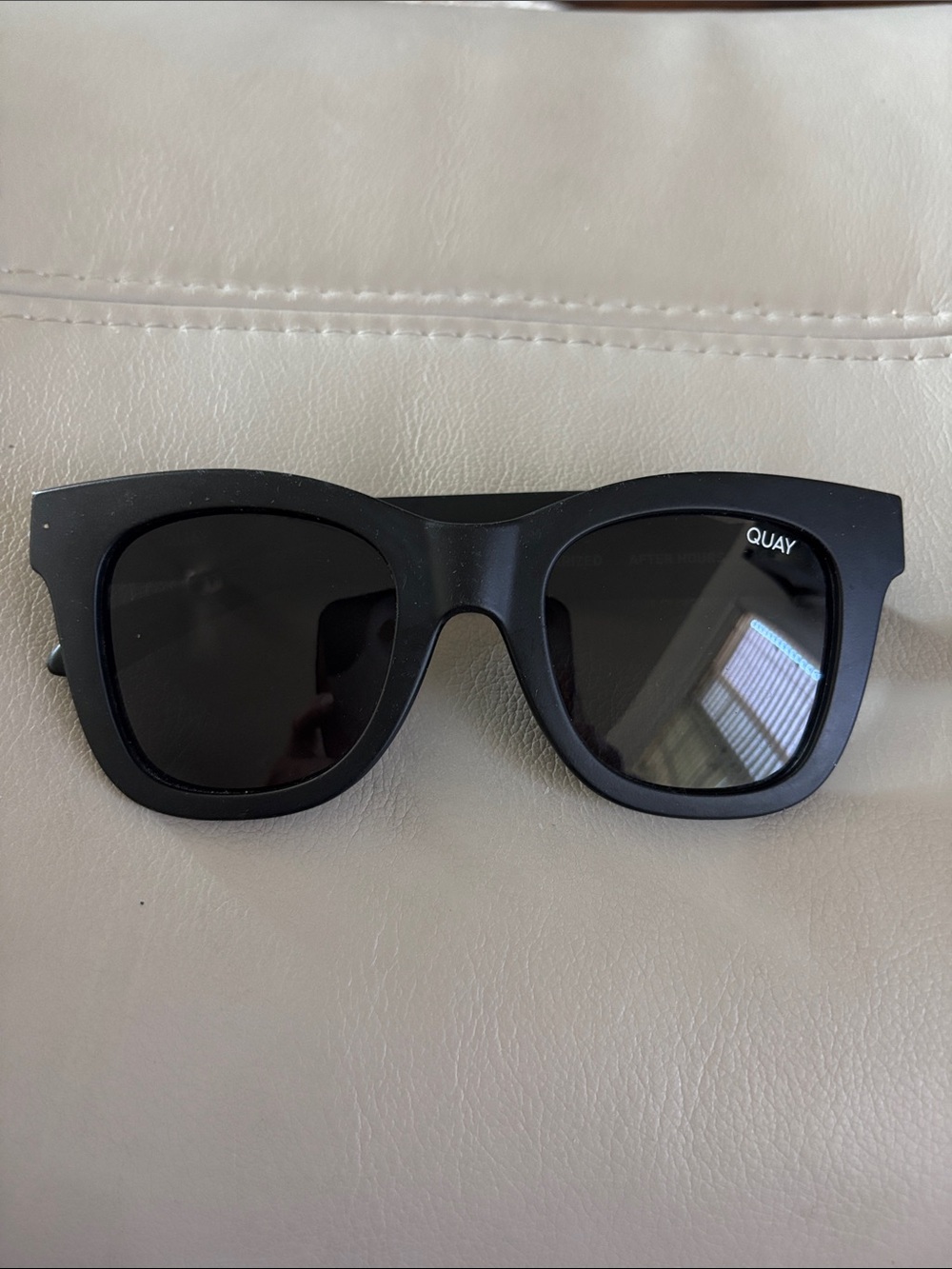 Quay “After Hours” Polarized Matte Black